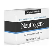 Neutrogena The Transparent Facial Bar Original Formula, 3.50 oz (Pack of 2)