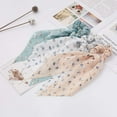 thumbnail image 3 of Casewin Hair Scarf Scrunchies, Ribbon Floral Chiffon Scarfs, Hair Ties Elastic with Long Tail Bow Bowknot for Women Girls Spring Summer Holiday Scarves Scrunchy, 3 of 9