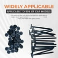 thumbnail image 5 of 100PCS Nylon Universal Cable Tie Buckle – Heavy Duty Self-Locking Zip Ties Holder with Pin & Button Design, Plastic Cable Ties Tool Fasteners Car Body, UV Resistant Zipties for Car Daily Auto Fixing, 5 of 7