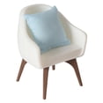 thumbnail image 4 of Silla decorativa para casa de muñecas a escala 1/12 con almohada en miniatura, accesorios para casa de muñecas. Almohada azul, 4 of 8
