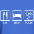 thumbnail image 3 of CafePress - Eat Sleep Poker Dark T Shirt - Men's Classic Graphic Cotton T-Shirt, 3 of 4