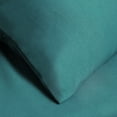 thumbnail image 3 of Set of 2 Ultra Soft Microfiber Zippered Pillow Cases (King, Teal), 3 of 6