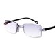 thumbnail image 2 of Gafas de presbicia con borde de diamante y antiluz azul Gafas de presbicia de moda con borde de diamante Gafas de presbicia con doble luz, 2 of 3