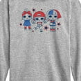 thumbnail image 3 of LOL Surprise! - LOL Red Blue Stars - Toddler And Youth Long Sleeve Graphic T-Shirt, 3 of 5