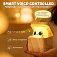 thumbnail image 4 of MMJ Interactive Cat Night Light Stepless Dimming Rechargeable with Remote Control for Desk Bedroom, 4 of 9