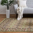 thumbnail image 4 of Rugs.Com Lucerne Collection Area Rug ‚Äì 5' x 8' Green Low-Pile Rug Perfect For Bedrooms, Dining Rooms, Living Rooms, 4 of 4