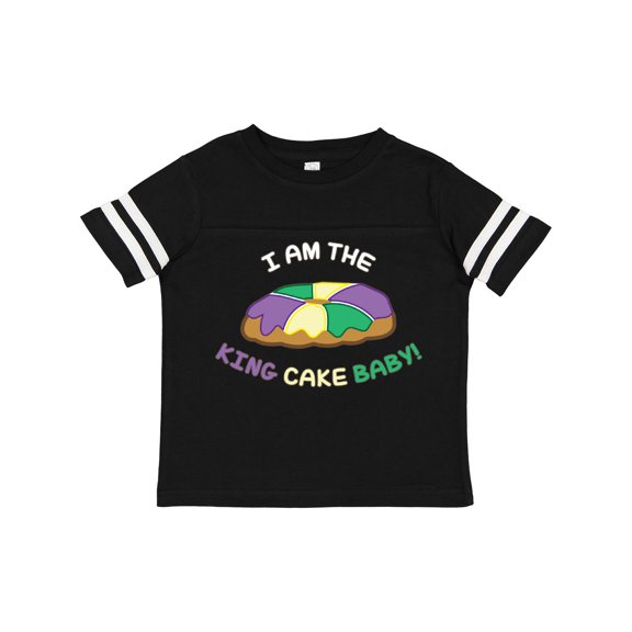 Inktastic I Am the King Cake Baby Boys or Girls Toddler T-Shirt