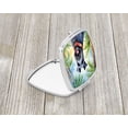 thumbnail image 2 of Kerry Blue Terrier Luau Compact Mirror 2.75 in x 3 in, 2 of 4
