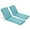 blue, variant on Aoodor Outdoor Lounger Cushion 72''L x 21''W x 3"H Chair Seat Cushion - Set of 2