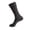 Dark Gray, variant on Men's Plus Size Knee High Socks for Autumn and Winter, Extra Large Long Stockings for Big and Tall Men, Warm Thermal Hosiery, Coffee, Size 39