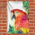 thumbnail image 2 of Rainforest Macaw Parrot Tropical Watercolor Home Business Office Sign, 2 of 4