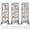 3 Set, variant on Gridwall Panel Display Stand 2 Set Black Metal Craft Show Retail Merchandise Rack