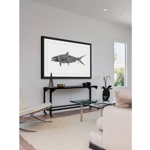 "Milk Fish" Framed Painting Print