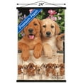 thumbnail image 3 of Keith Kimberlin - Puppies - Labs Wall Poster with Wooden Magnetic Frame, 22.375" x 34", 3 of 3