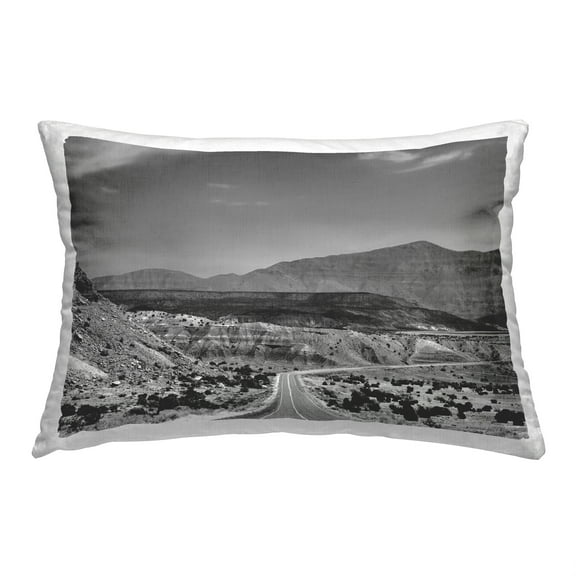 Stupell Industries Desert Highway Landscape Decorative Printed Throw Pillow, 14 x 20
