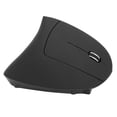 thumbnail image 1 of Ratón Vertical Ergonómico Inalámbrico Ergonómico Cómodo Tecnología De Seguimiento óptico Recargable Negro 6 Teclas Suministros De Computadora, 1 of 7