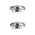 thumbnail image 4 of Injueey Conjunto de regalo de accesorios de hip hop de diente dorado grande de mascarada de terror falso de Halloween Type3 NO3 Injueey CBP034757, 4 of 5