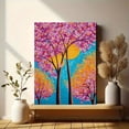 thumbnail image 6 of Vibrant Impressionist Tree Blossom Canvas Print, Living Room Bedroom Office Kitchen Hallway Wall Decor, 6 of 8