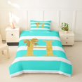 thumbnail image 2 of Erosebridal Bowknot Initial H Twin Bedding for Girls, Abstract Ombre Duvet Cover Set, 2-Piece, No Comforter, 2 of 5