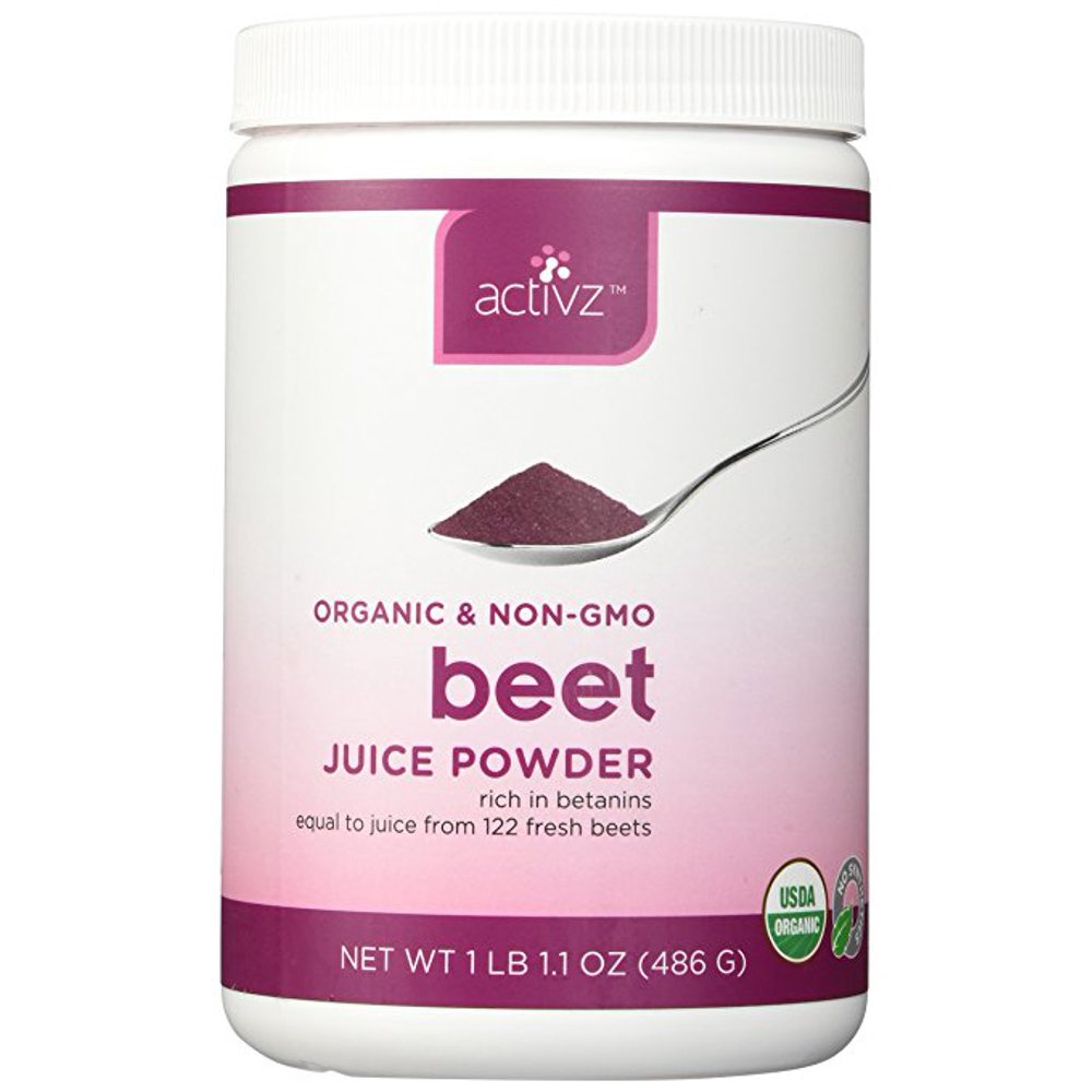 Activz Organic Beet Juice Powder 486 Grams (17.1 oz.)