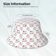 thumbnail image 3 of Fotbe I Love My Dad Sombrero Tipo Pescador con Estampado – Sombrero de Sol de Algodón de Moda para Playa, Golf, Pesca, 3 of 6
