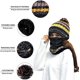 thumbnail image 3 of RV Gorros de invierno con forro polar para mujer, gorro de punto, gorro, bufanda, máscara Se Sailing  Electrónica, 3 of 5