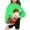 Green, variant on Christmas Hoodie Kids Christmas Hoodie for Kid Girls Boys Christmas Hoodie Christmas Children's Shirt Long Sleeved Printed Round Neck Long Top Suitable for Boys and Girls Aged Hooded Sweatshirt