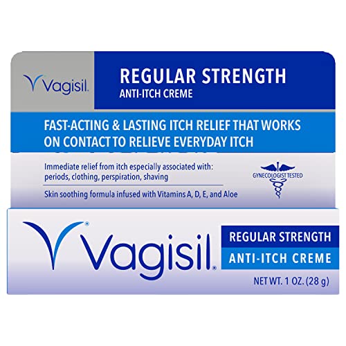 Vagisil Regular Strength AntiItch Moisturizing Feminine Cream for