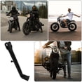 thumbnail image 3 of OFFIGAM Steel Motorcycle Side Kickstand Black Replacement Stand for Easy Installation and Stability, 3 of 8
