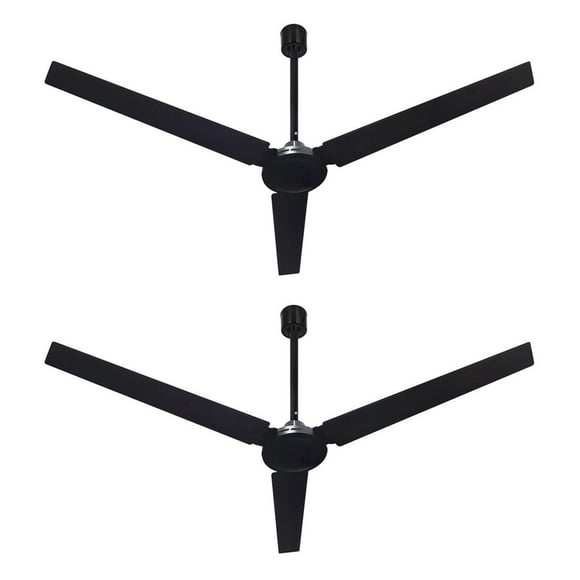 Ventilador Techo Negro 65W 56 Pulg 2 Piezas BENELUX EV1067