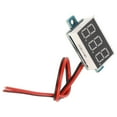 thumbnail image 4 of Digital Voltmeter, LED Digital Voltmeter Ultra Low Starting Voltage Standard Size  For Battery Voltage Monitoring Green, 4 of 8