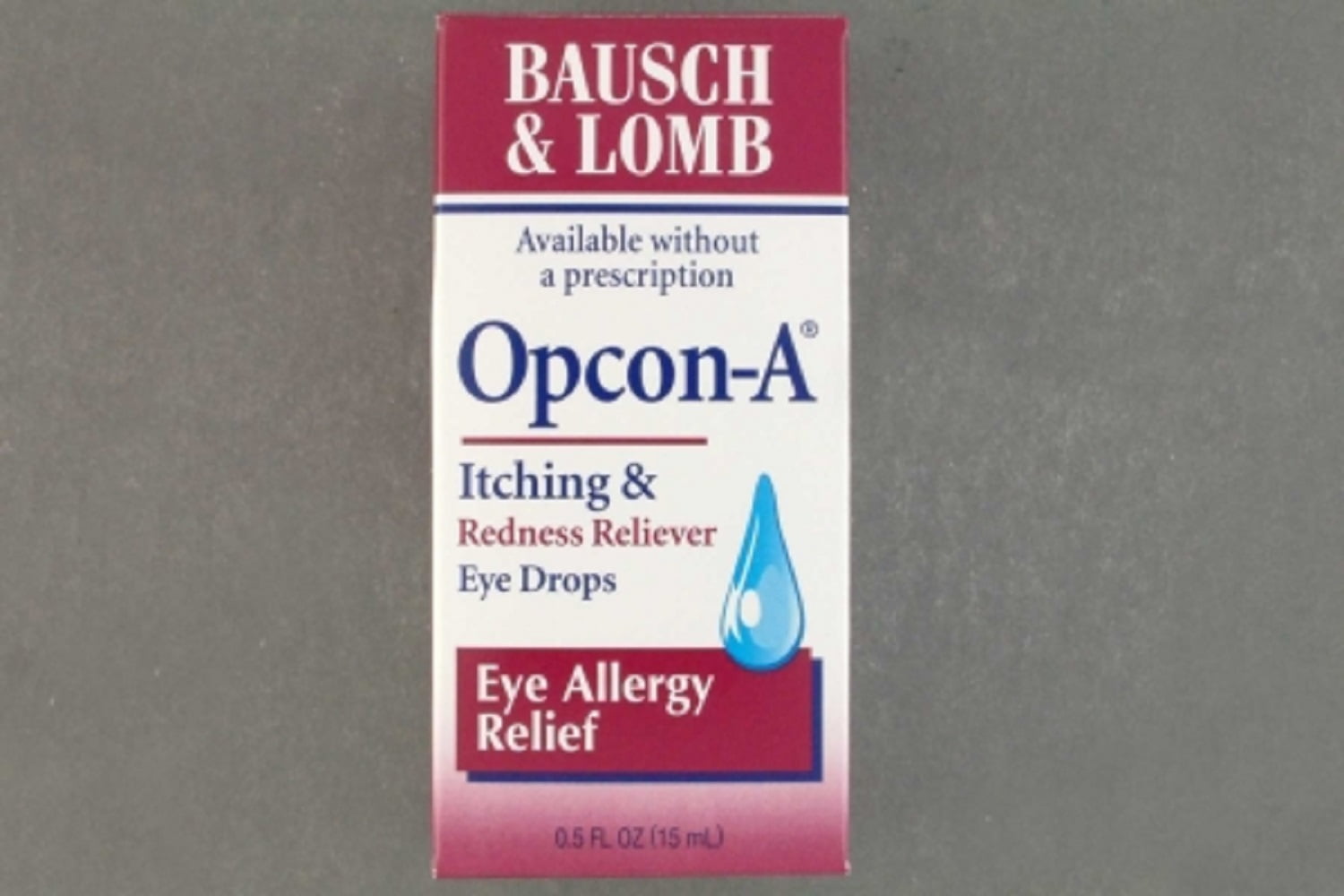 OpconA Antihistamine Eye Drops 0.5 oz. Drop