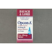 Opcon-A - Antihistamine - Eye Drops - 0.5 oz. - Drop