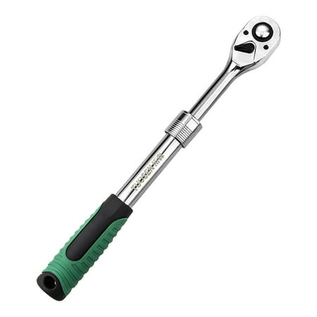 

1pc Stretchable Ratchet Wrench 72-tooth Design Ratchet Spanner Repair Tool