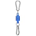 thumbnail image 1 of T6063 Aviation Aluminum Mini 2kg Strong Magnetic Quick Release Hanging Buckle Fixator Diving AccessoryBlue, 1 of 10