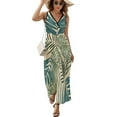 thumbnail image 2 of Vintage Hawaiian Aloha Graphic Dress Fashion Boho Beach Long Dresses Female Party Printed Maxi Dress, 2 of 9