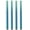 Rainbow, variant on Black Gold Chopsticks Reusable Non-slip 4Pairs Chinese Chopsticks Stainless Steel Flatware Sushi Household Kitchen Tableware Set