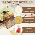 thumbnail image 3 of Uxcell Organza Bags, Candy Bags Mesh Bag with Drawstring for Party Favor and Gifts Gold 3.94 in, 3 of 7