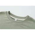 thumbnail image 4 of Mens Casual Sweatshirt Round Neck Pullover Fishbone Printed Top, 4 of 5