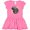 Raspberry with Polka Dots, variant on Inktastic Colorful Lurking Gator Gift Baby Girl Dress