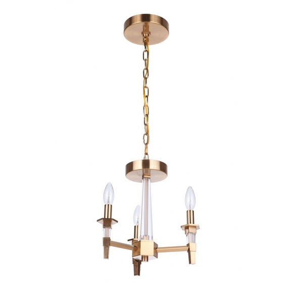 Craftmade Lighting - Three Light Convertible Semi Flush/Pendant - Indoor Ceiling
