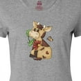 thumbnail image 4 of Inktastic Corky Cow Women's T-Shirt, 4 of 5