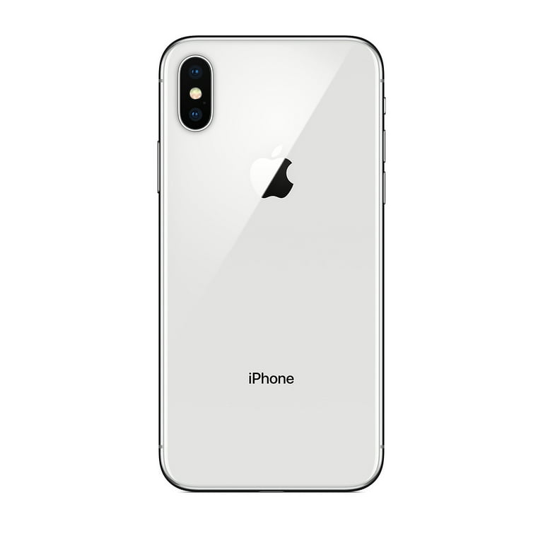 Apple iPhone X 64GB Silver Fully Unlocked ( Verizon + AT&T + T