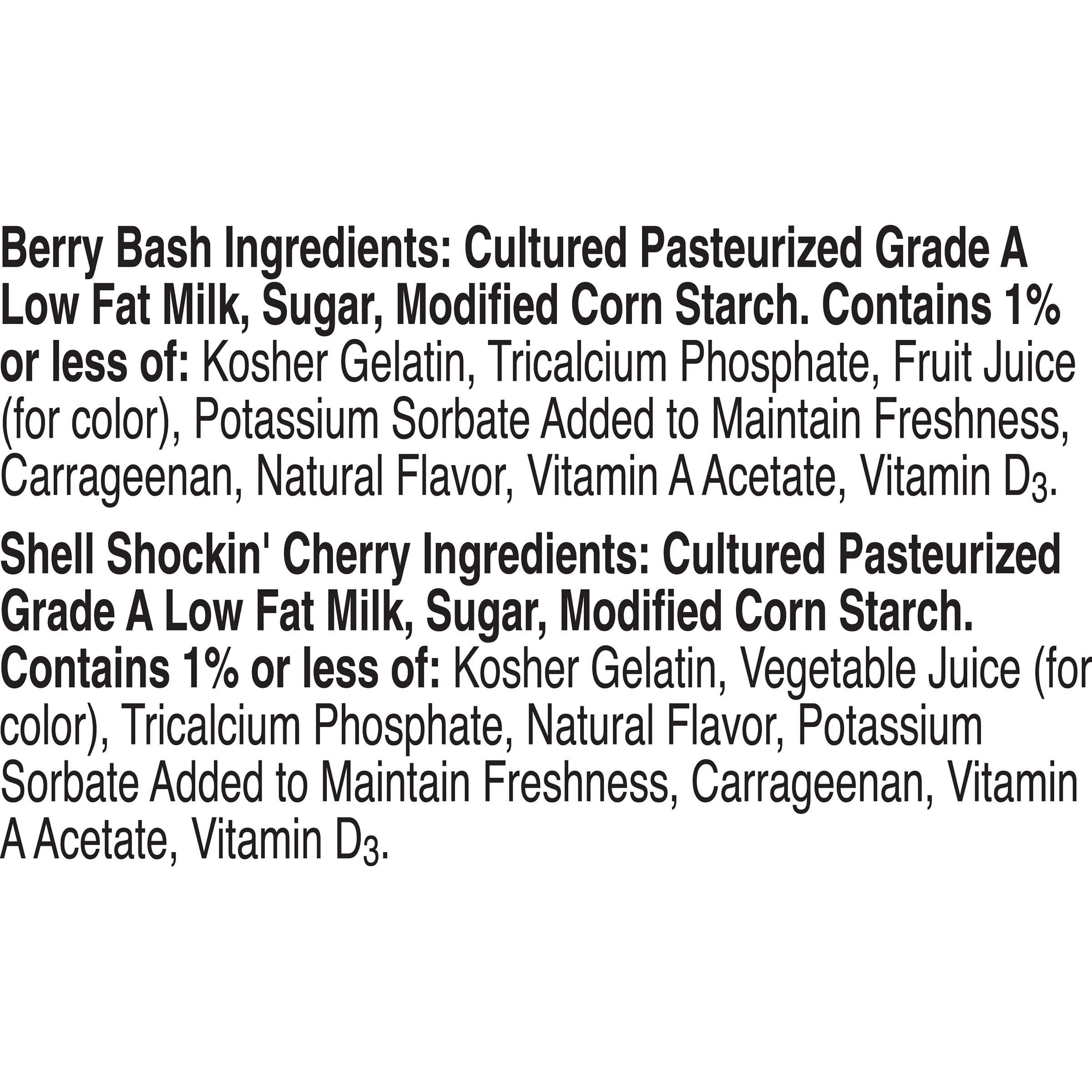 Go-gurt Gg 16ct Berry Blu Blast/chill-out Cherry