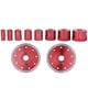 thumbnail image 2 of Taladro De Núcleo De Diamante, Multifuncional, Fácil De Instalar, M14, Rosca Hembra, Revestimiento Uniforme, Sierra Perforadora Soldada Con Hojas De Sierra Para Granito De ANGGREK No, 2 of 7