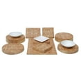 thumbnail image 2 of HUBERT Display Riser Round Melamine and Bamboo - 18" Dia x 2" H, 2 of 5