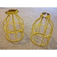thumbnail image 6 of Yi Lighting Industrial Style Yellow Vintage Metal Lamp Guard Cage for Pendant Light Vintage Lamp Holders (Set of 4), 6 of 7