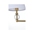 thumbnail image 4 of Living District Bethany 27 inch Wall Sconce in Satin Gold, 4 of 7