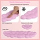 thumbnail image 5 of Reposamuñecas para teclado con posavasos, kit de 3 almohadillas para reposamanos para teclado, soporte para reposamuñecas para teclado súper suave tipo nube para el hogar/oficina/juegos, reduce la pre, 5 of 8