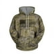 thumbnail image 4 of Sudadera con capucha con estampado 3D de la bandera de EE. UU. y gráficos patrióticos estadounidenses para hombres, sudaderas con capucha de camuflaje de manga larga para hombres, sudaderas con capuch, 4 of 5